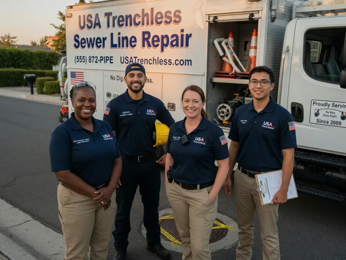 Sewer Line Repair company in Woodlawn, TX